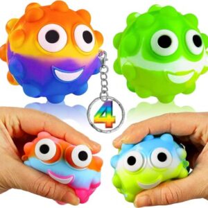 Pop It Ball & Keychain