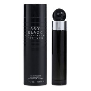 Perry Ellis 360 Black for Men, 3.4 fl oz EDT