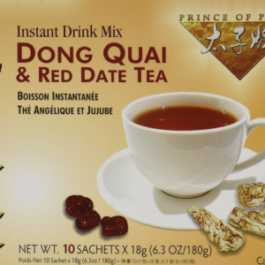 Prince of Peace Dong Quai & Red Date Instant Tea 10 Tea Bags (Pack of 2)