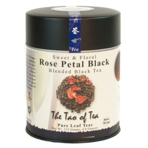 The Tao of Tea Rose Petal Black Tea, Loose Leaf, 4 Oz