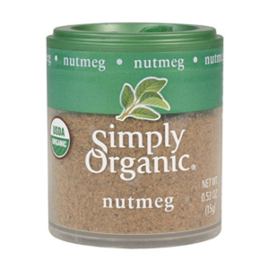 Simply Organic Ground Nutmeg, Certified Organic | 0.53 oz | Myristica fragrans Houtt.