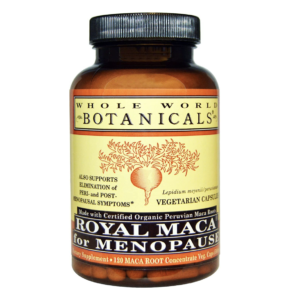 WHOLE WORLD BOTANICALS Royal Maca For Menopause, 120 CT
