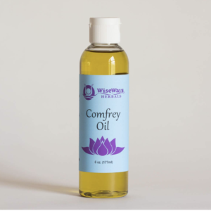 WiseWays Herbals Comfrey Oil, 6 Ounces Natural Skin Care Oil