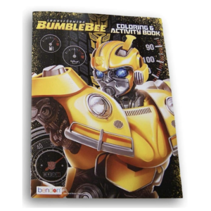 Transformers Bumblebee Coloring and Activity Book - 80 Pages