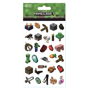 Trends International Minecraft - Standard Sticker - 4 Sheet