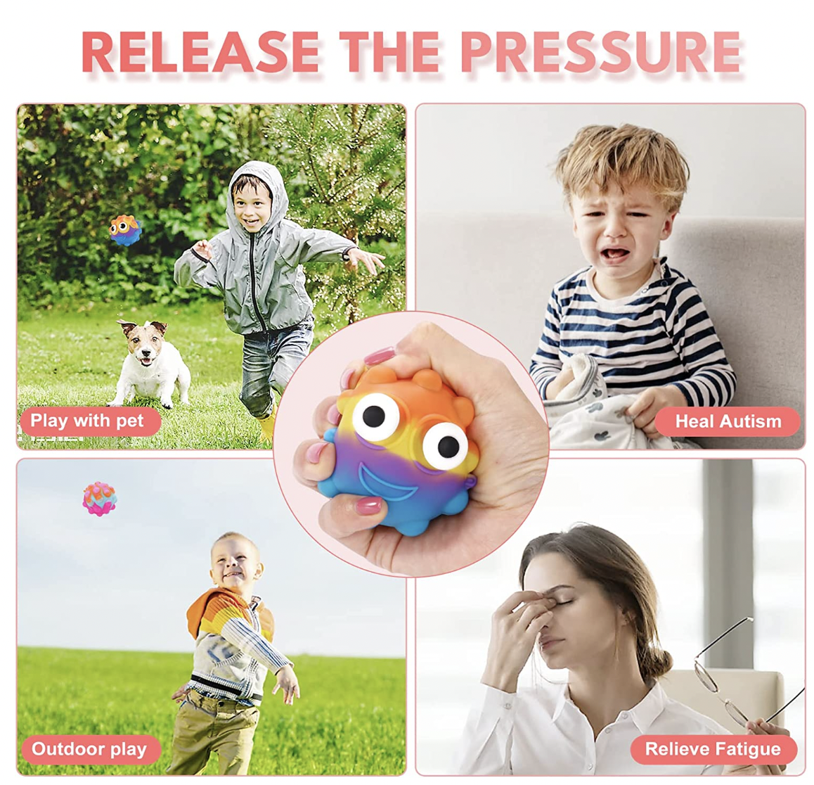 Pop It Ball Fidget Toys For Pets - Image 5