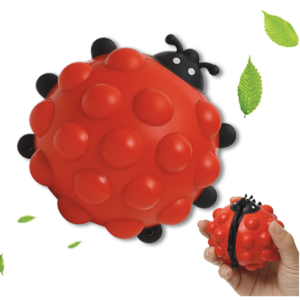 Ladybug Squishies Sensory Bubble Popper Toys