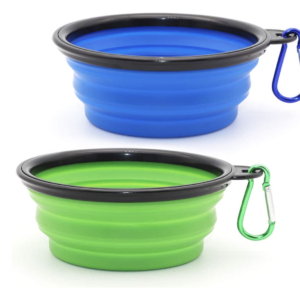 Collapsible Dog Water Bowls for Cats and Dogs - 2 Pack of Dog Bowl Pet Collapsible Bowls